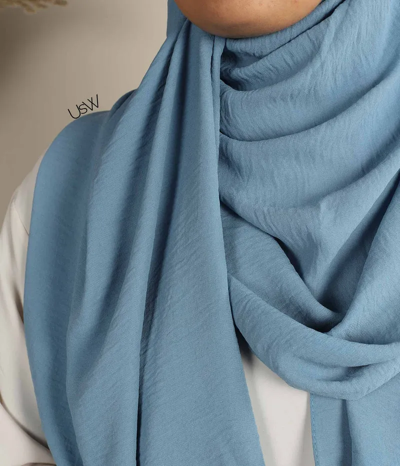 Jaz Scarf Soft & Light XXL 125*200 - Jeans