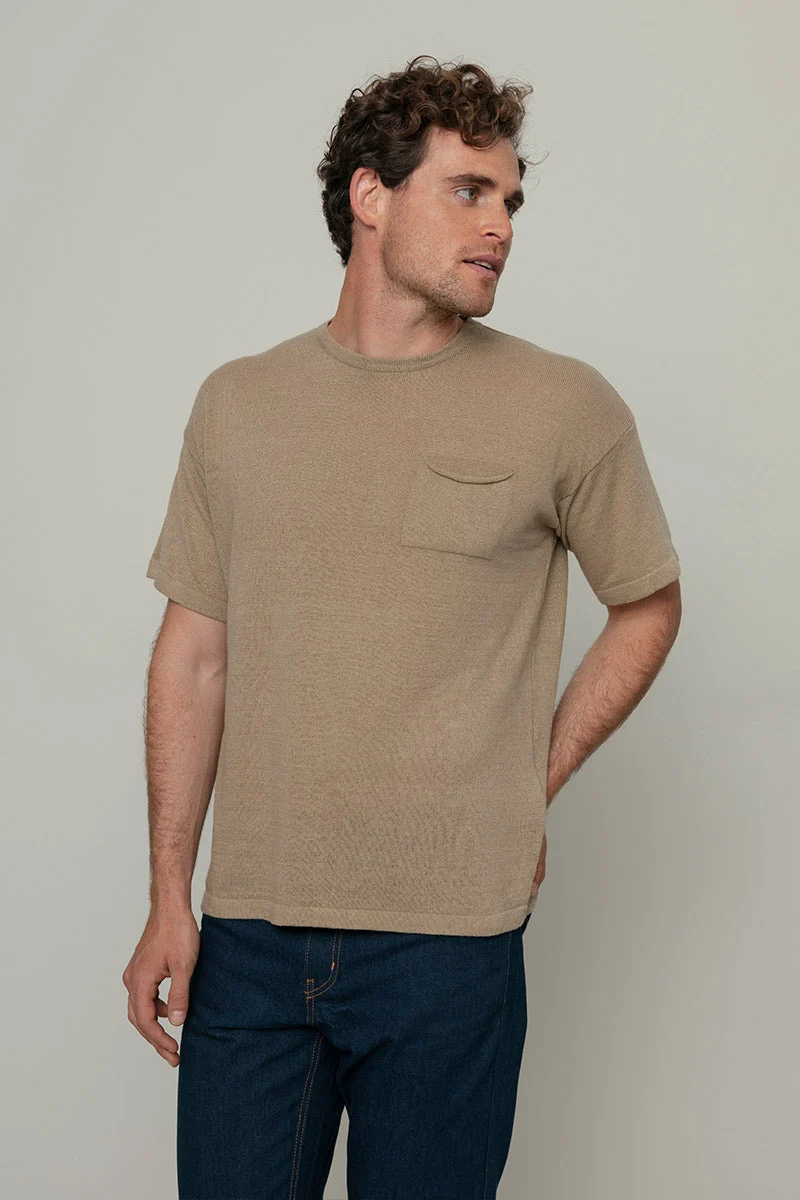 T-Shirt Lino Riciclato Uomo Matteo