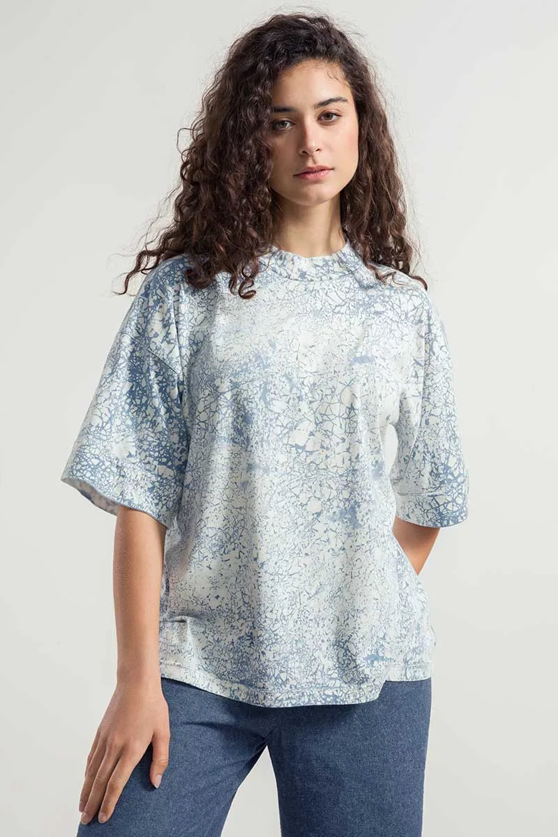 T-Shirt Oversize Unisex Cotone Rigenerato Raku