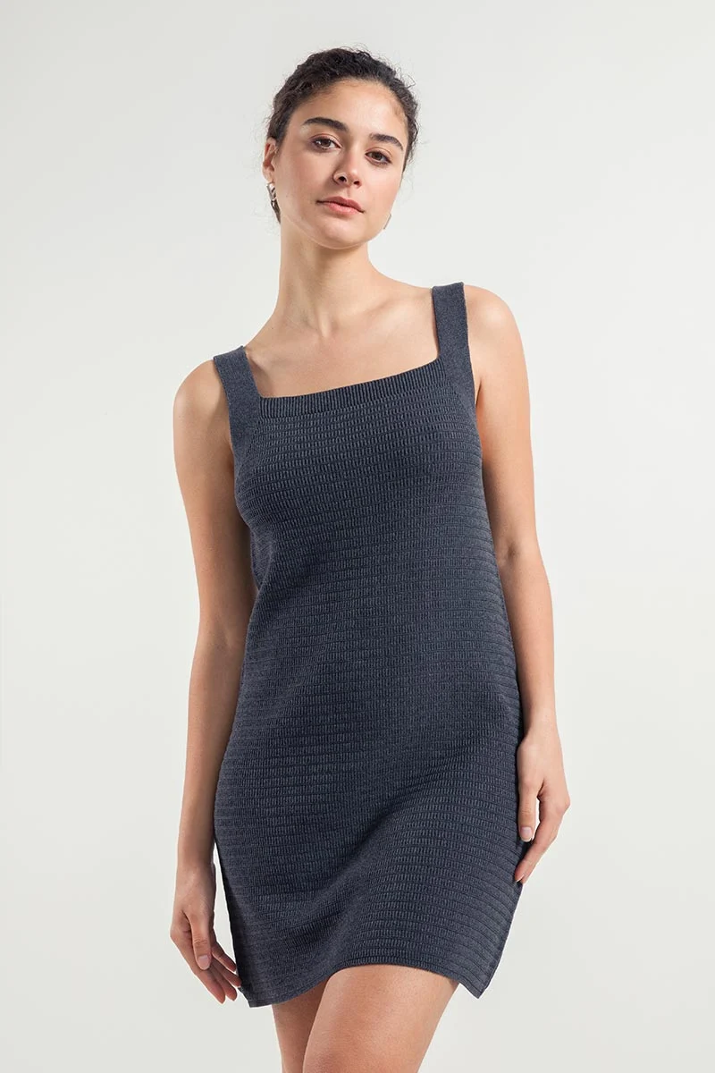 Abito Tubino in Maglia Donna Cotone Rigenerato Luna