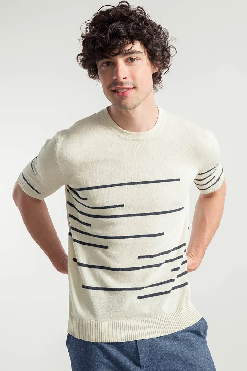 Maglia Righe Uomo Cotone Rigenerato Adone