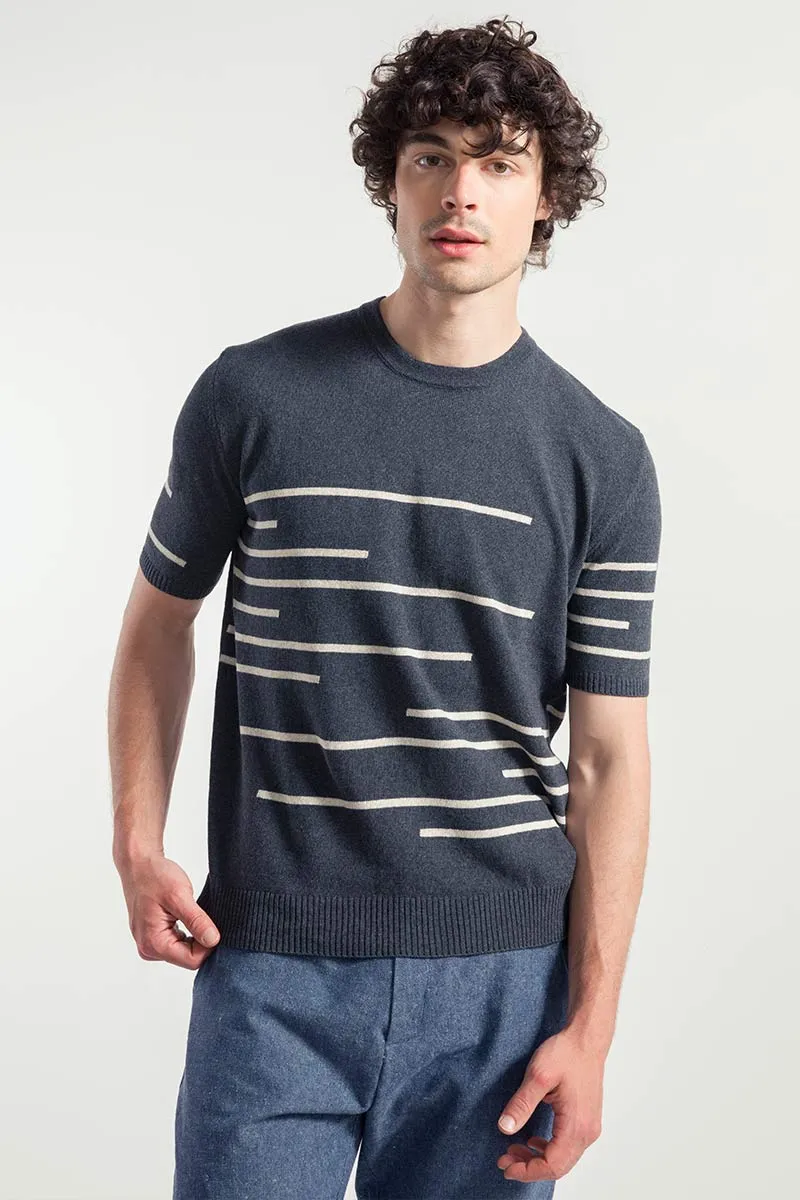 Maglia Righe Uomo Cotone Rigenerato Adone