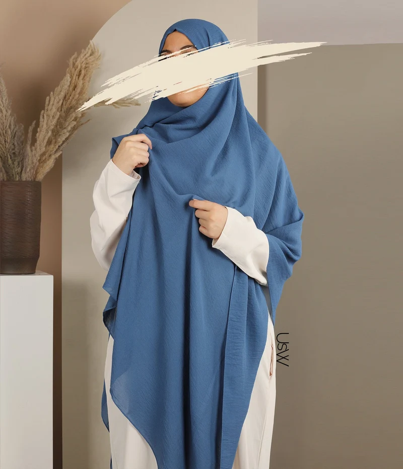 Jaz Scarf Soft & Light XXL 125*200 - Matisse Blue