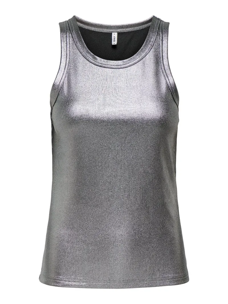 ONLSOL LIFE S/L GLITTER RIB T