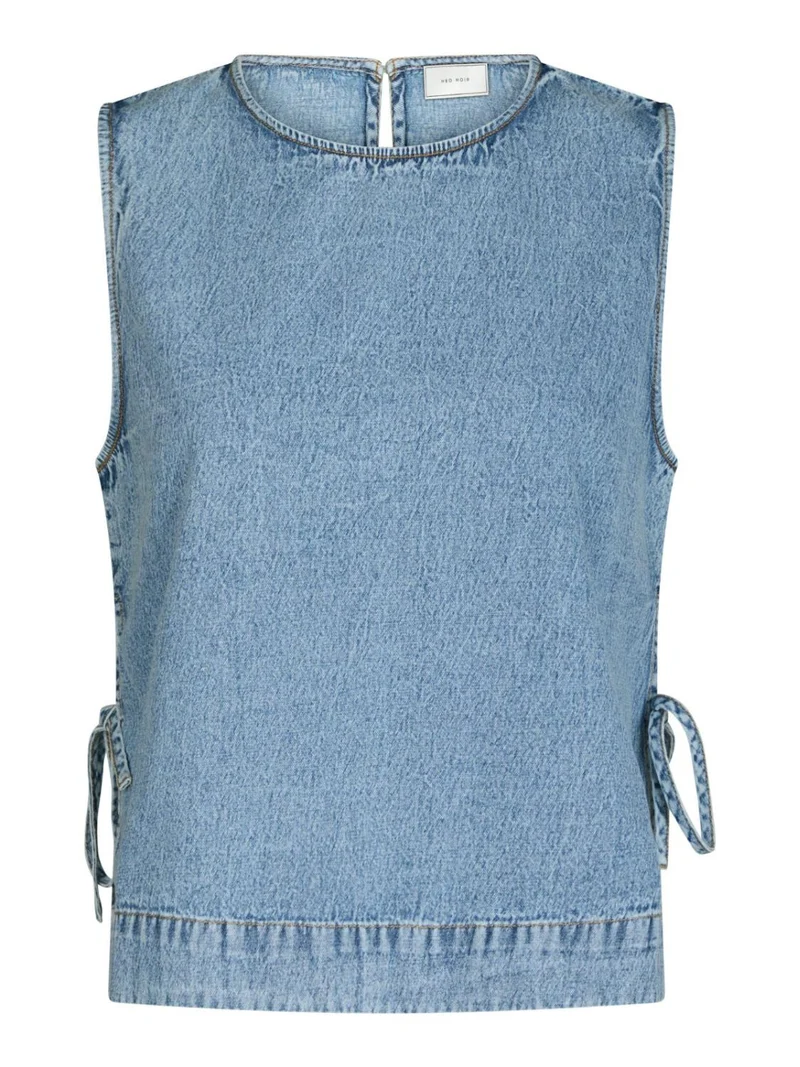 Svetlana Denim top light blue