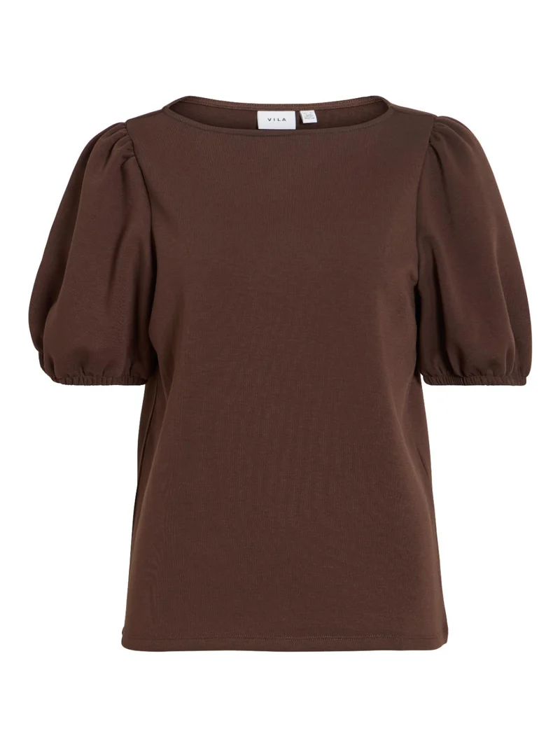 VIREFLECT O-NECK 2/4 TOP/RN