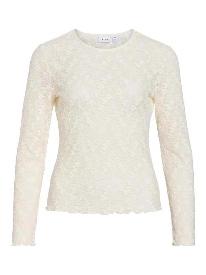 VIFAY O-NECK L/S TOP - NOOS