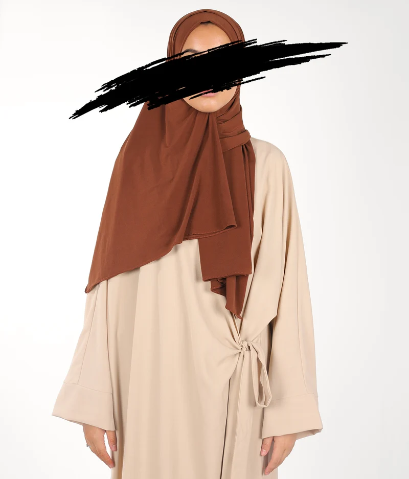 Prem. Jersey Scarf UsW 75*200 - Caramel