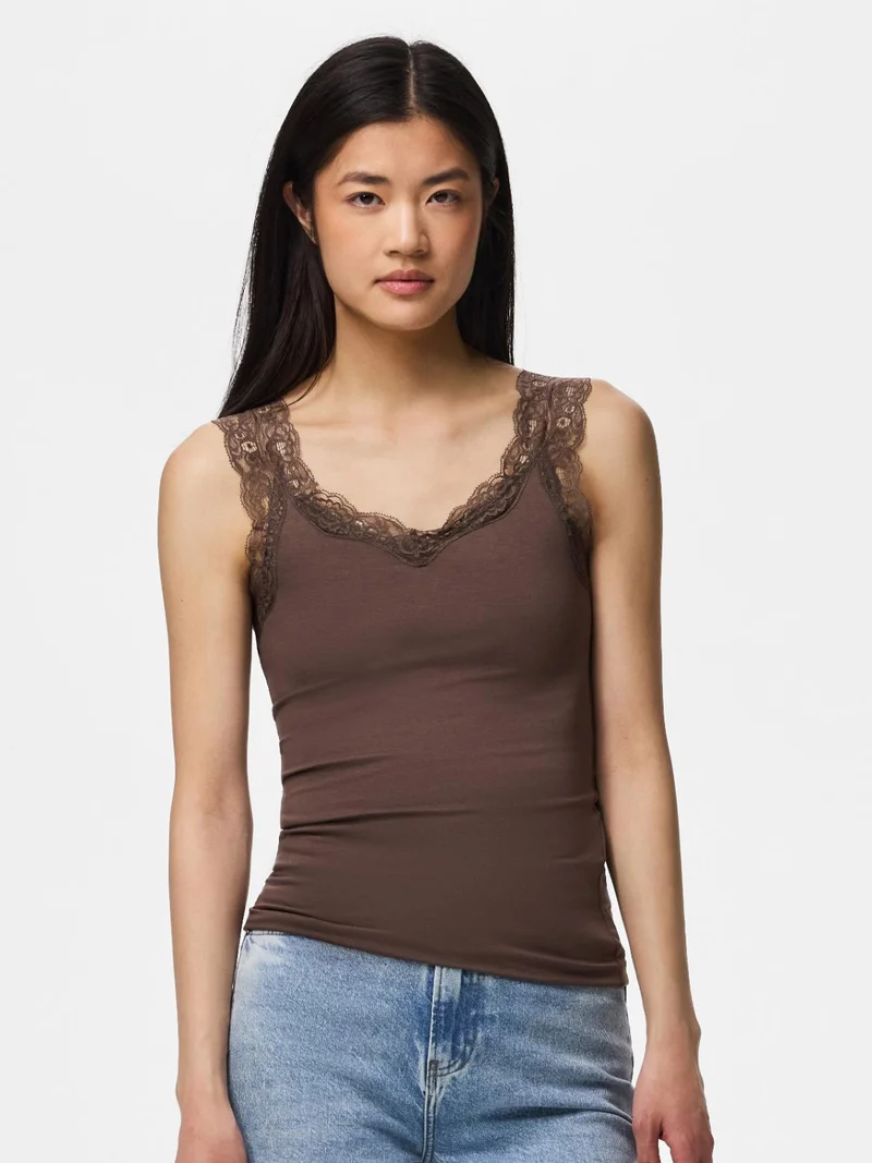 PCBARBERA LACE TOP JRS NOOS B