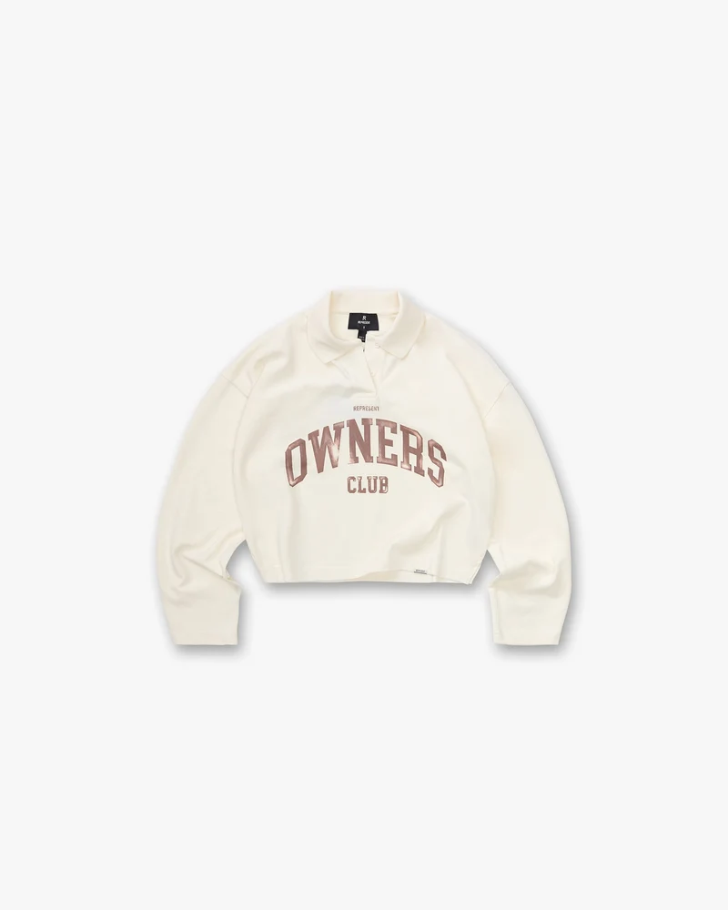 Represent Owners Club Rugby Polo - Chalk