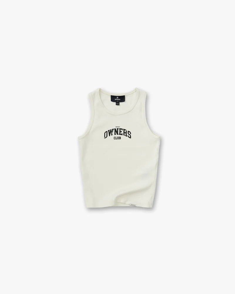 Represent Owners Club Rib Vest - Chalk