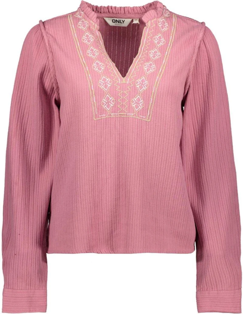 ONLEMMA LS DETAIL V-NECK TOP
