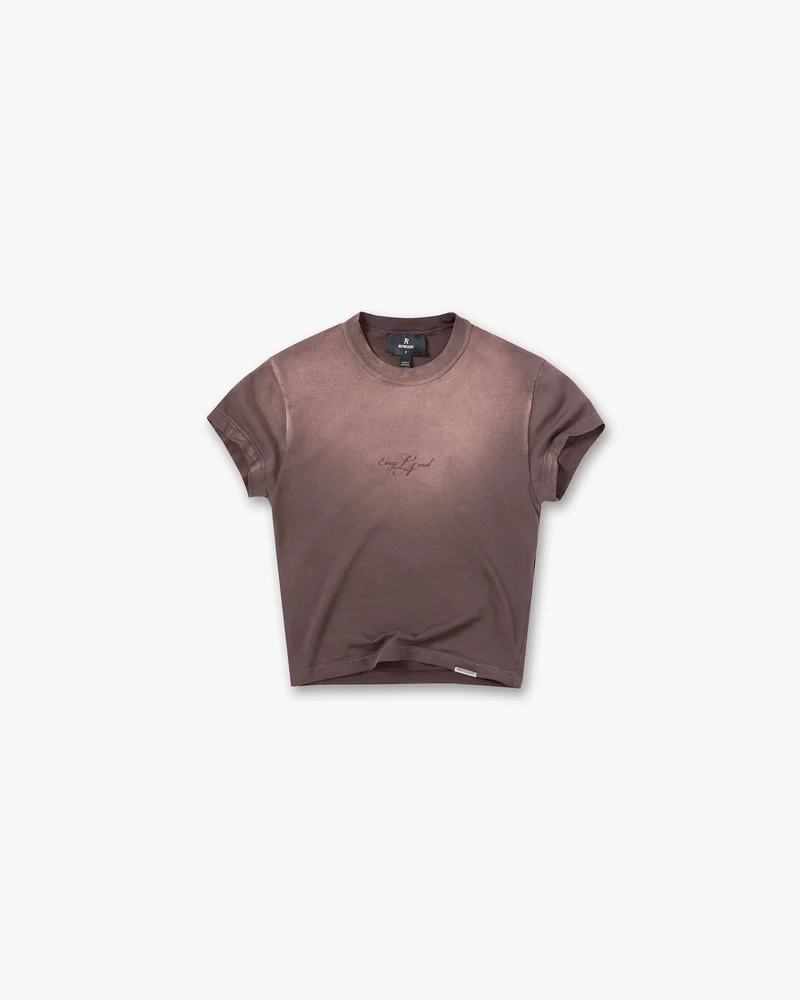 EngLAnd Baby Tee - Washed Brown