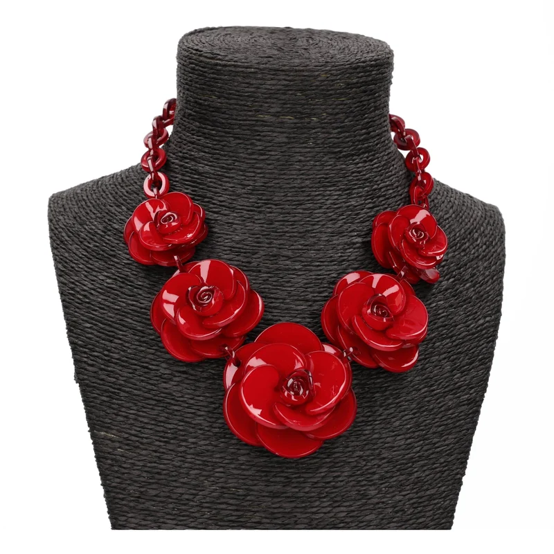 Bijou collier Kamelya