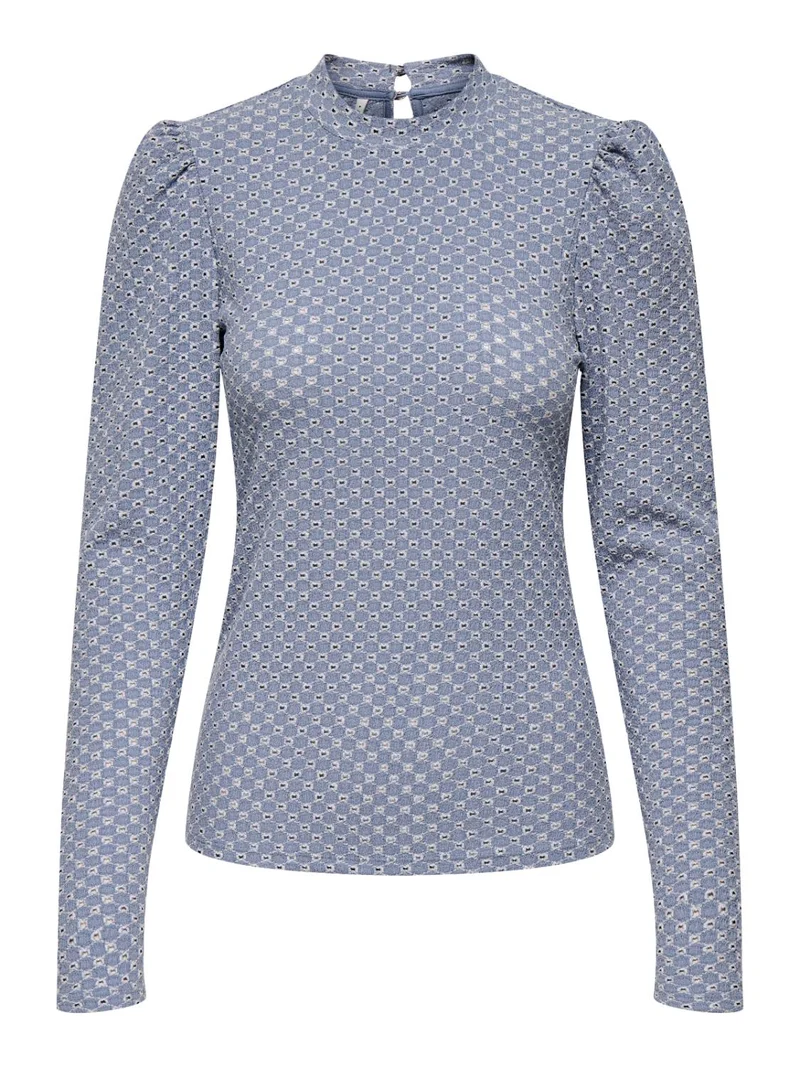 ONLGENNY L/S O-NECK STRUCTURE