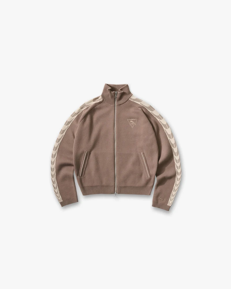 Represent X Puma T7 Knit Jacket - Pine Bark