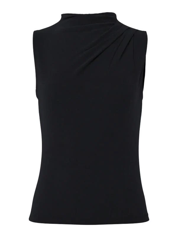 PCMADISON SL DRAPED TOP JRS N