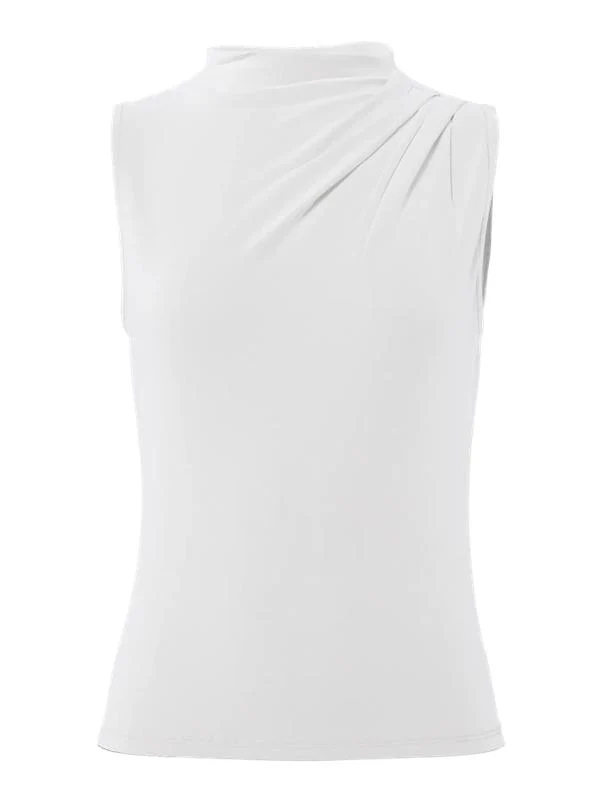 PCMADISON SL DRAPED TOP JRS N
