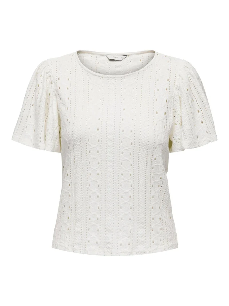 ONLRIVERSIDE S/S FLAIRED TOP