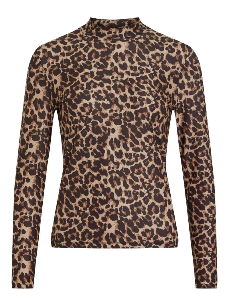 VILEOA L/S ROLLNECK TOP - NOO