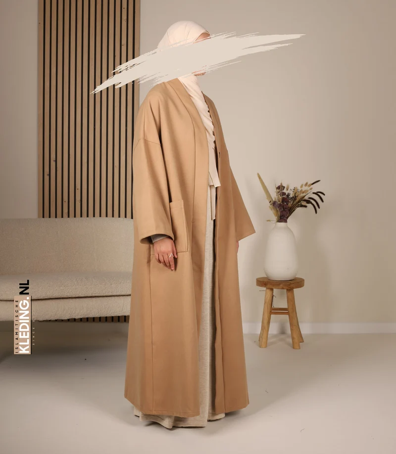 Essential Winter Kimono Akemi - Latte