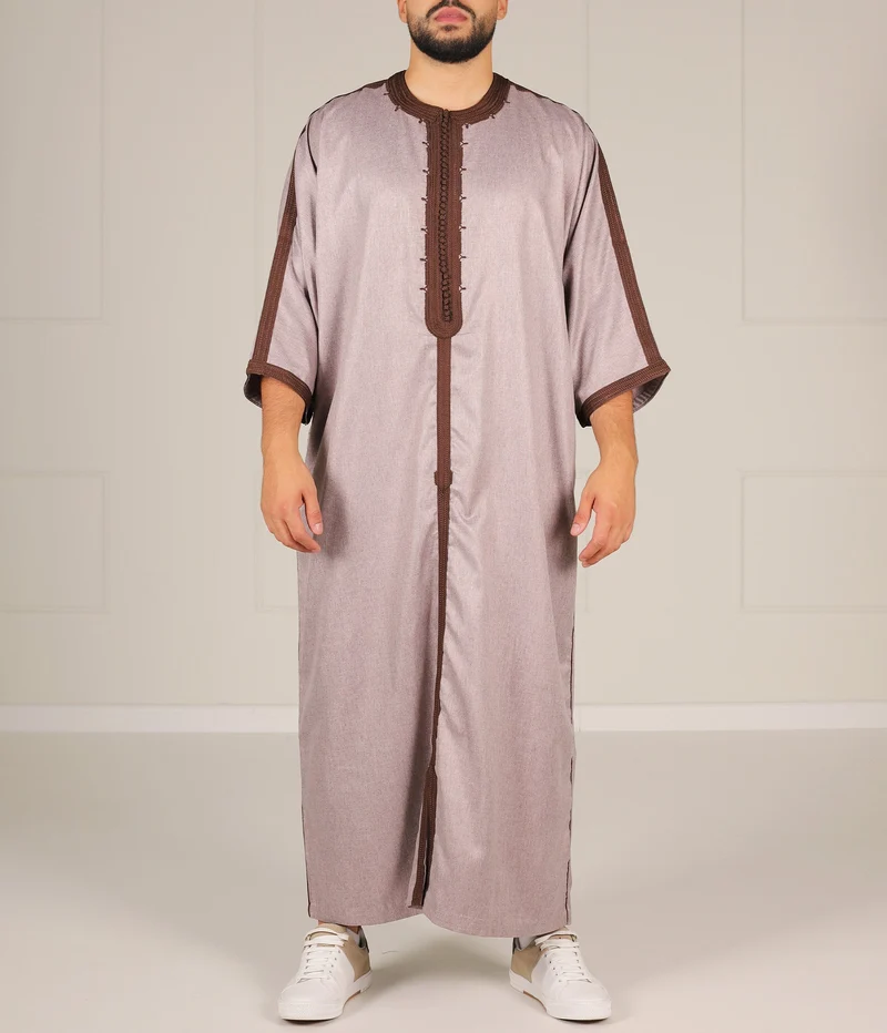 Kandora Al-Amir ELEGANT '23 - Gray Brown