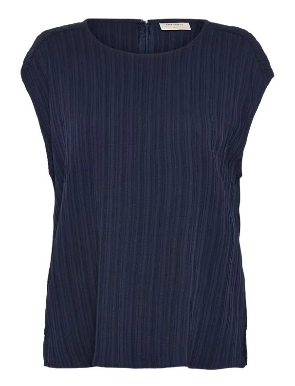 FQgrsvalse blouse navy blazer