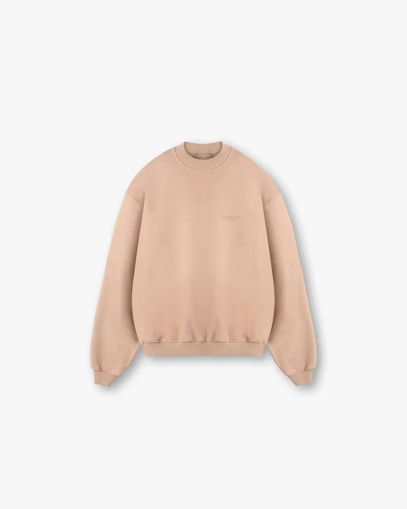 Team 247 Oversized Crew - Clay