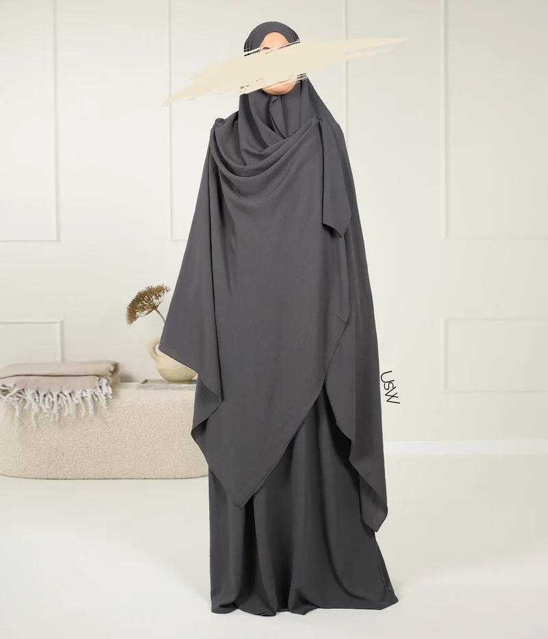 Hijab XXL Jaz - 125*200 - Graphite