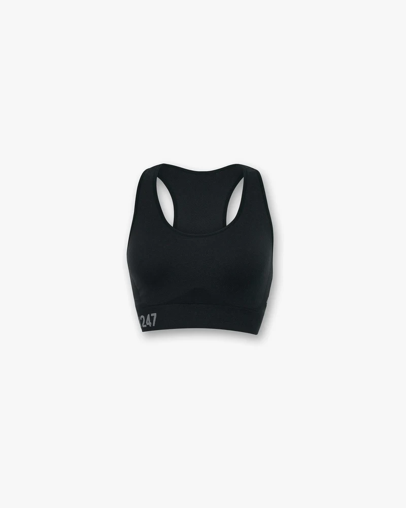 247 Stride Seamless Bra - Black