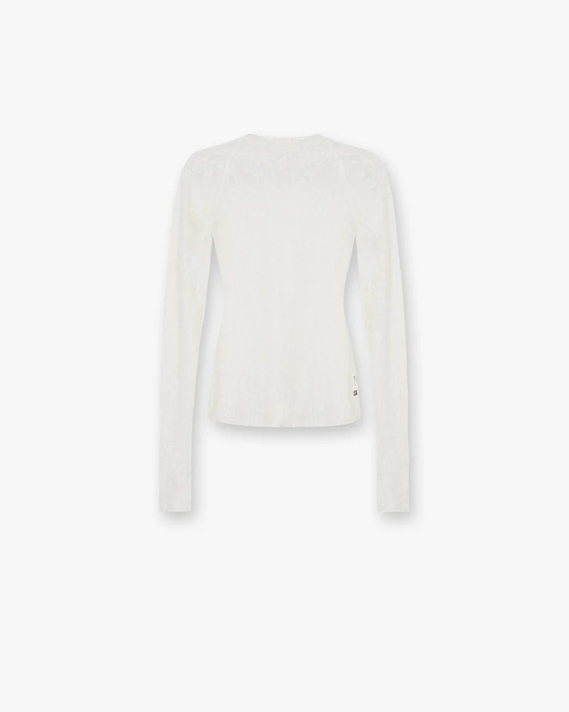 247 Performance Burnout Long Sleeve - Off White