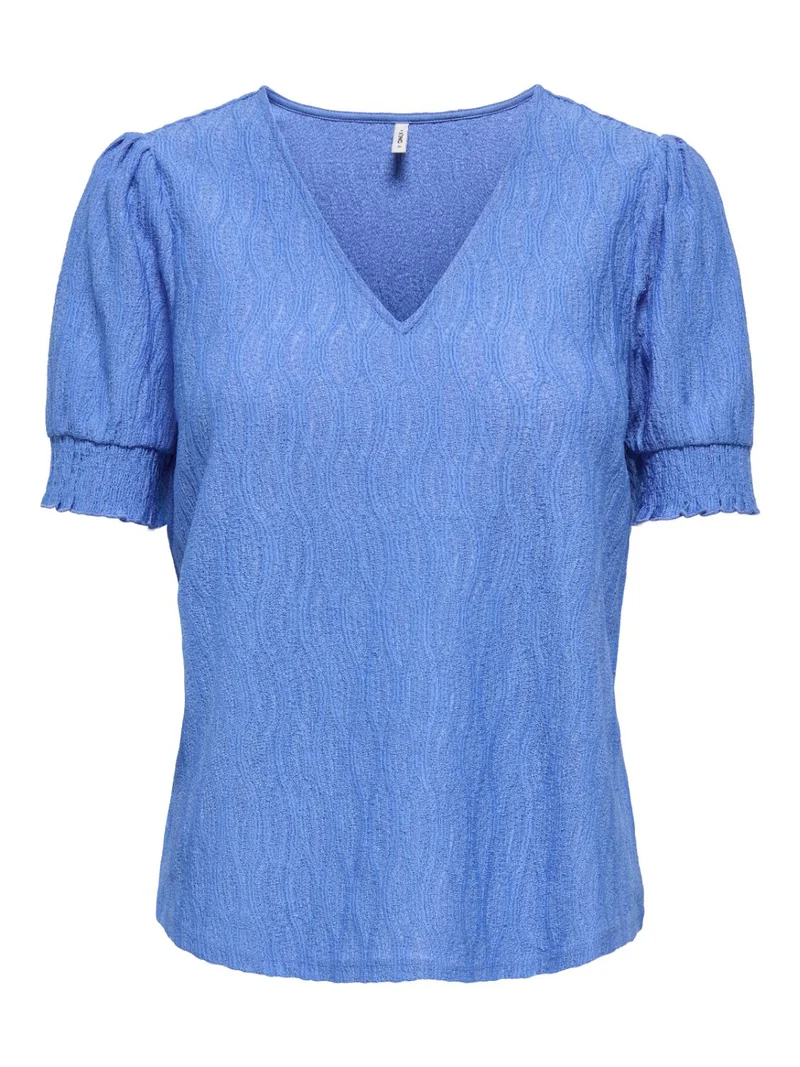 ONLDIANA S/S V-NECK TOP CS JR
