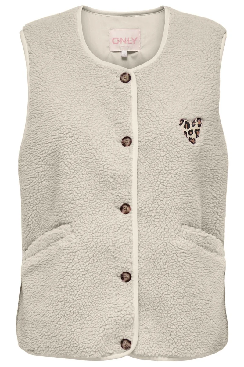 ONLBABY LIFE TEDDY VEST PNT C