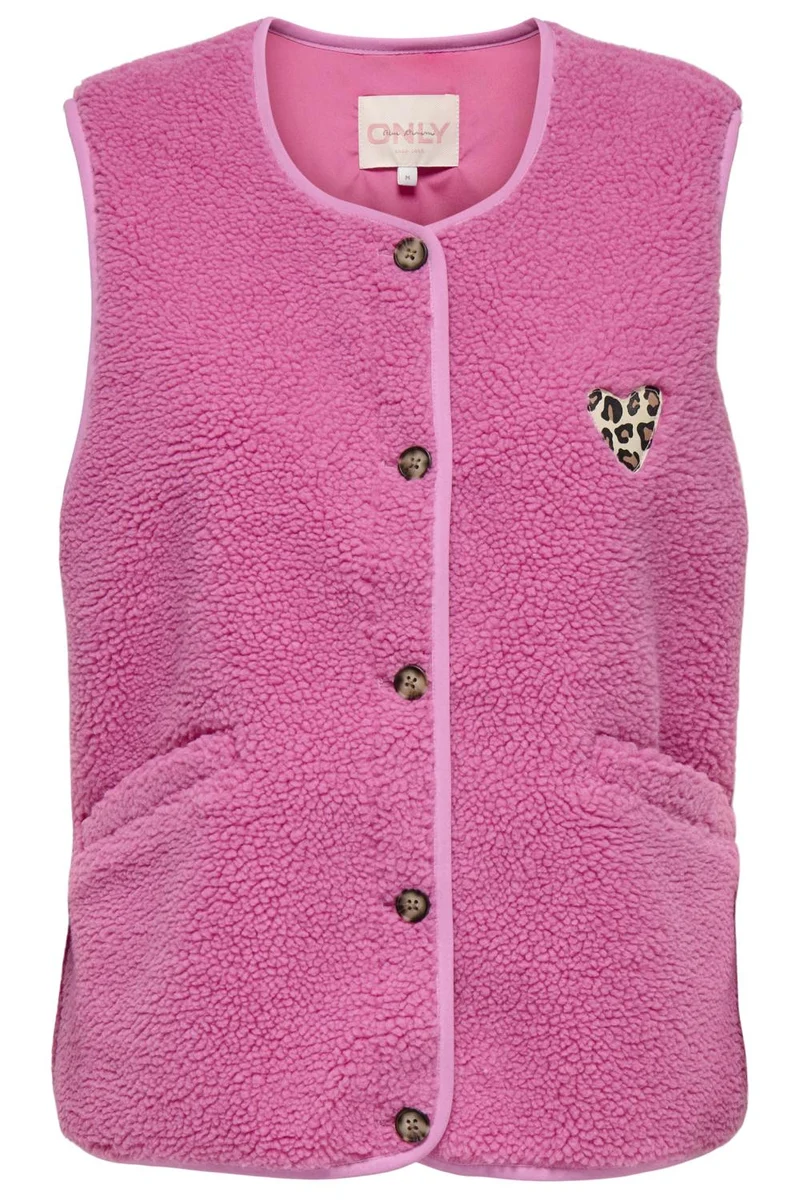 ONLBABY LIFE TEDDY VEST PNT C