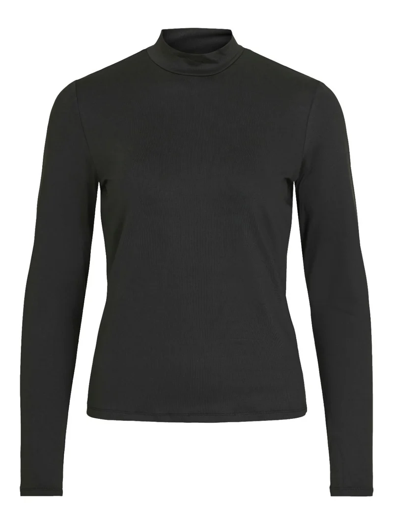VILEOA L/S HIGH NECK TOP - NO