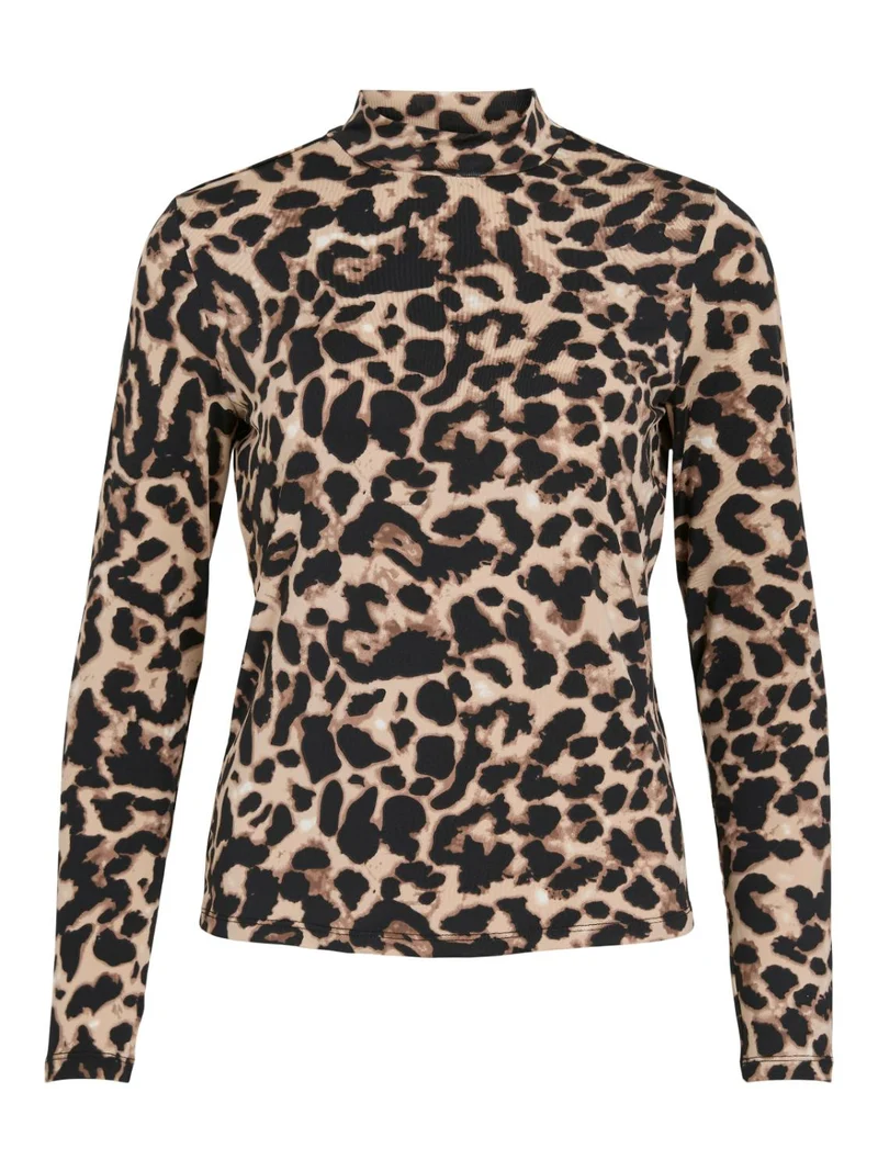 VILEOA L/S HIGH NECK TOP - NO