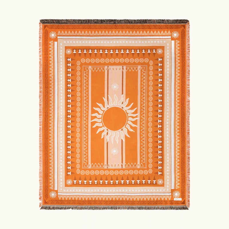 SUNSET THROW RUG