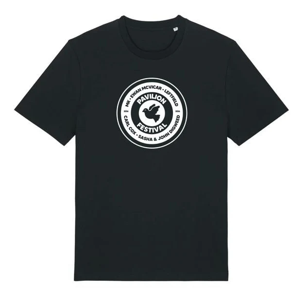 PRE ORDER: BLACK 2026 PAVILION FESTIVAL LINE UP T-SHIRT