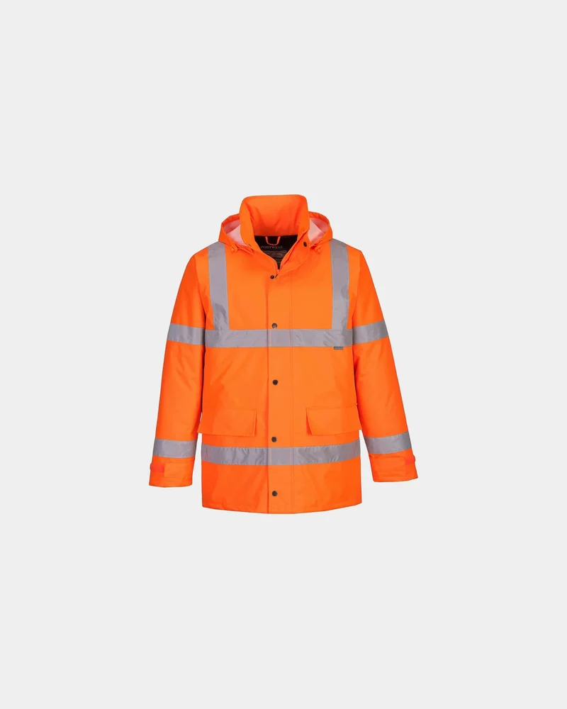 Parka Hi-Vis waterdicht polyester 300D om te personaliseren