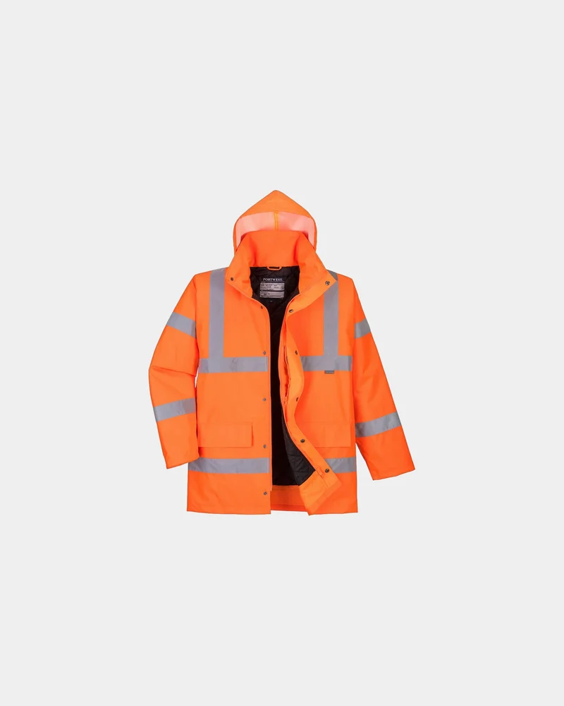 Parka hi-vis waterdicht 300D polyester om te personaliseren
