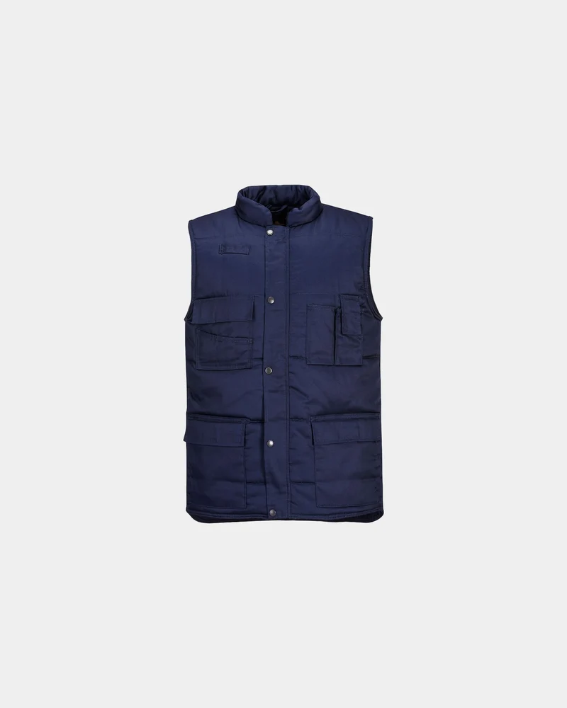 Bodywarmer polyester met extra zakken om te personaliseren
