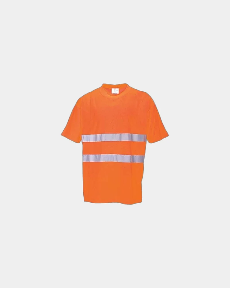 T-shirt ademend reflecterend zichtbaar om te personaliseren