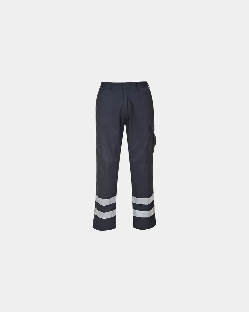 Werkbroek reflecterend polycotton Iona om te personaliseren