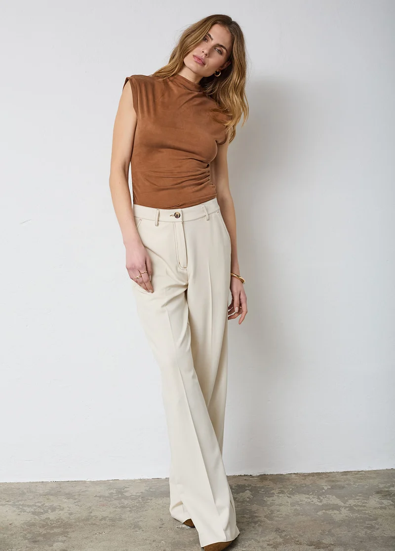 Co Couture TerryCC Denim LL Pant beige
