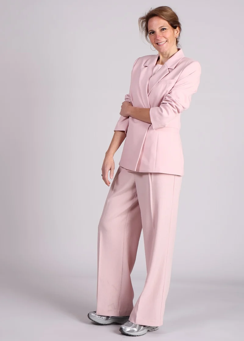 Modstrom MaxwellMD broek linnen roze