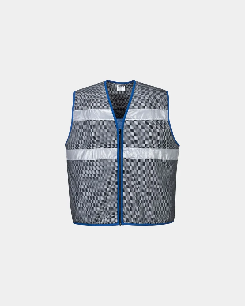 Koelingsvest bamboe polyester mesh om te personaliseren