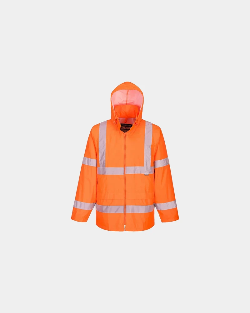 Regenjas hi-vis waterdicht H440 om te personaliseren