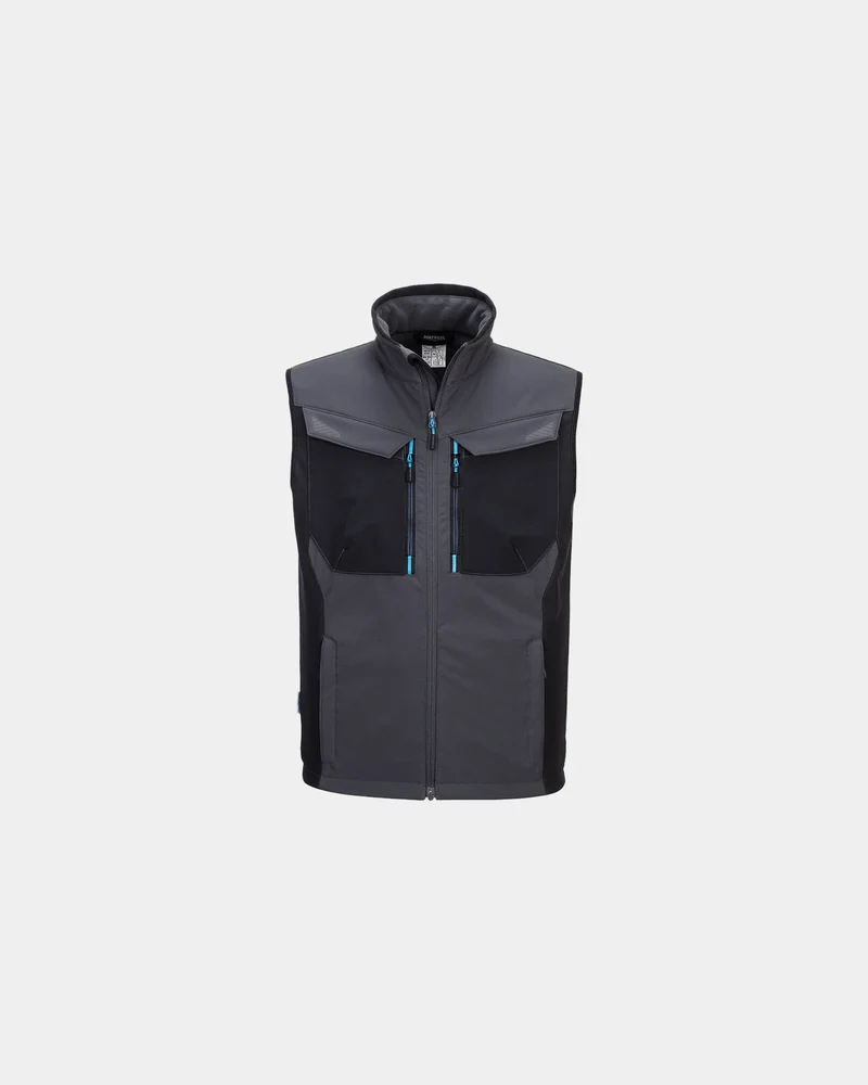 Softshell bodywarmer waterdicht ademend om te personaliseren