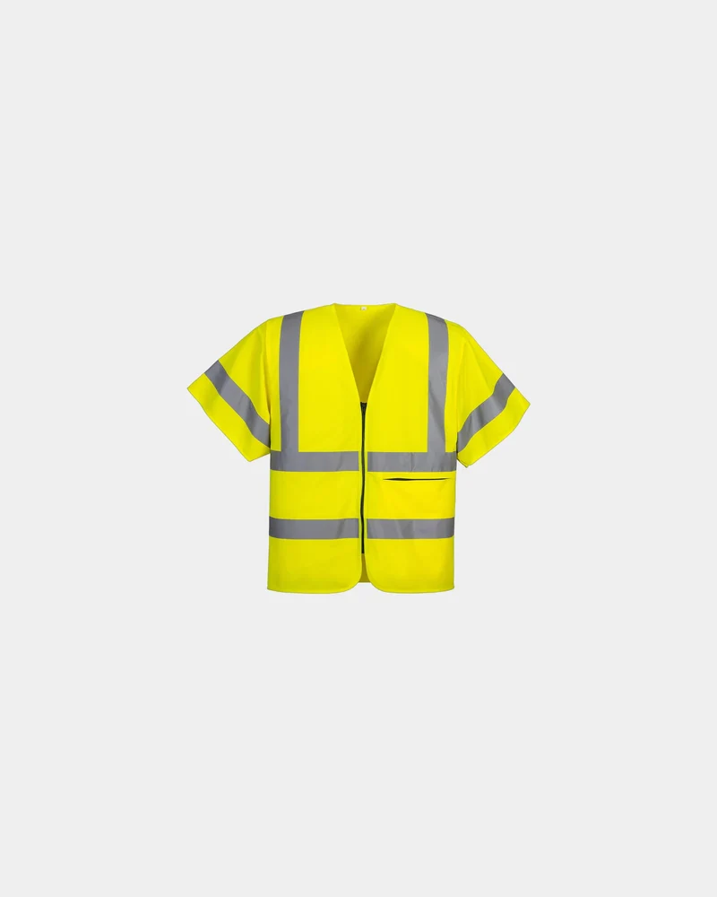 Bodywarmer met korte mouwen hoge om te personaliseren