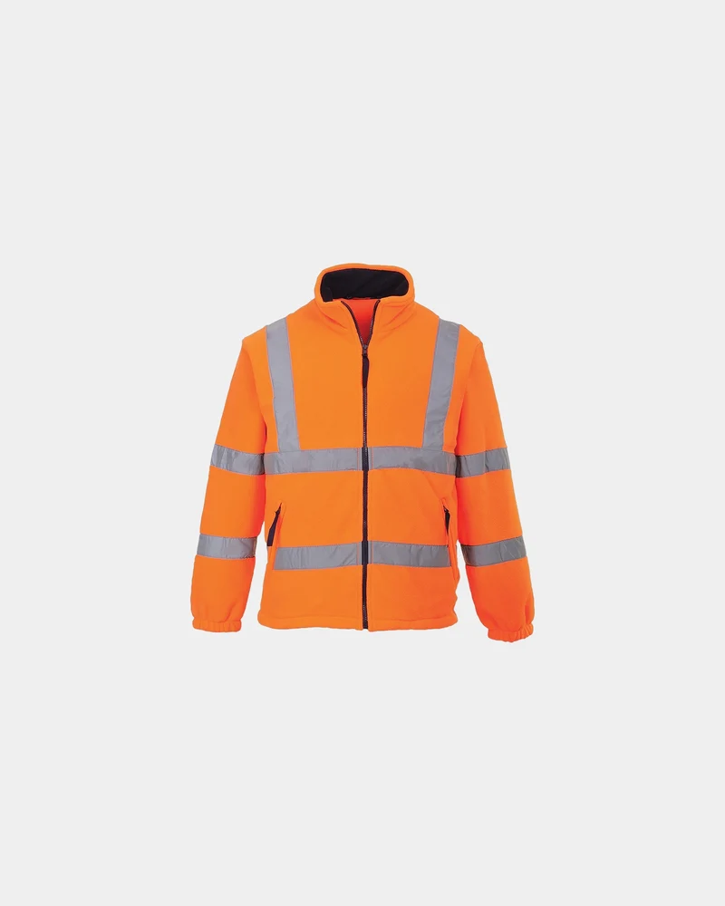 Fleecejack HiVis gevoerd 300 g/m² om te personaliseren